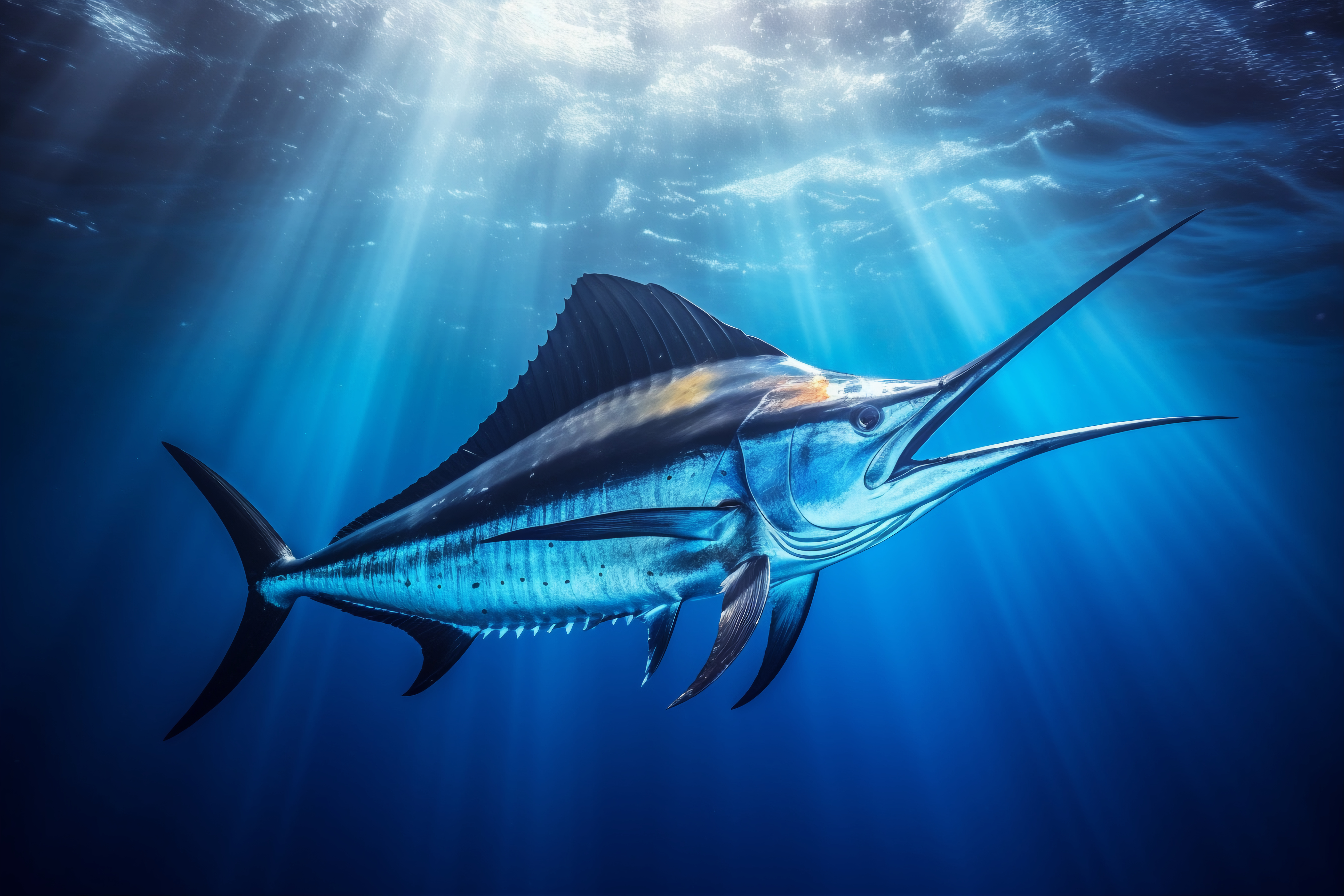 Deep Sea Fishing Mirissa-Blue Marlin